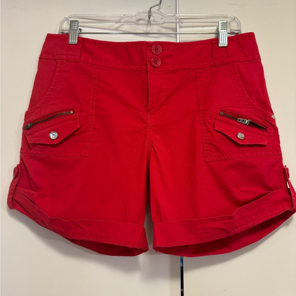 INC International Concepts women’s red shorts, size 10